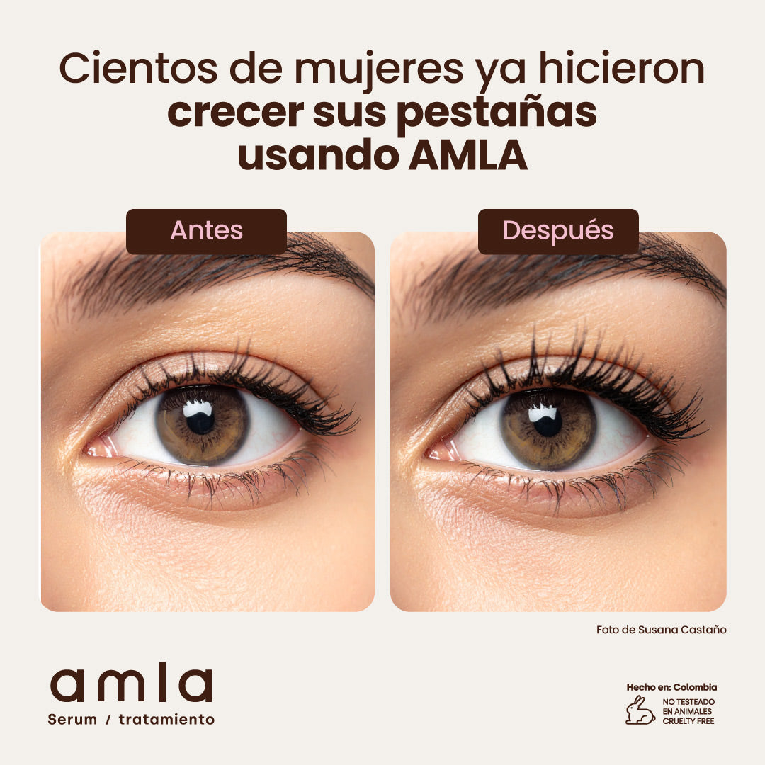 Serum Pestañas Fuertes y Largas en Semanas