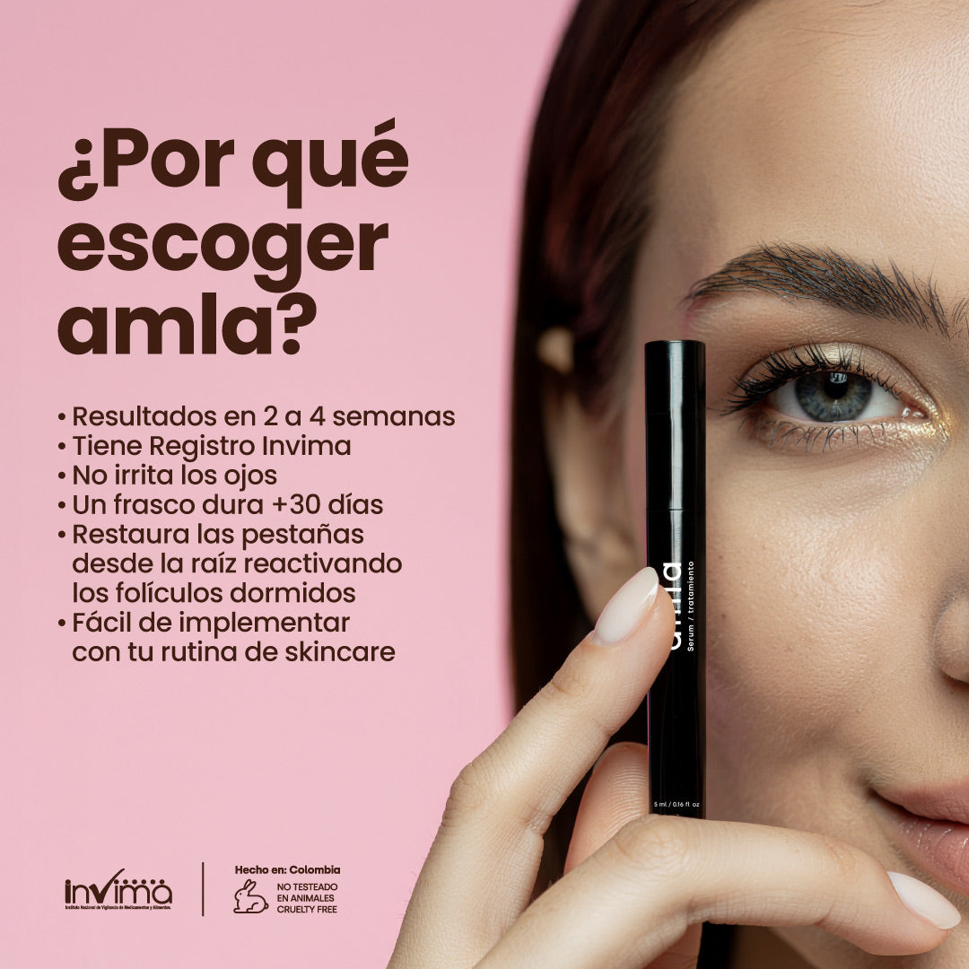 Serum Pestañas Fuertes y Largas en Semanas